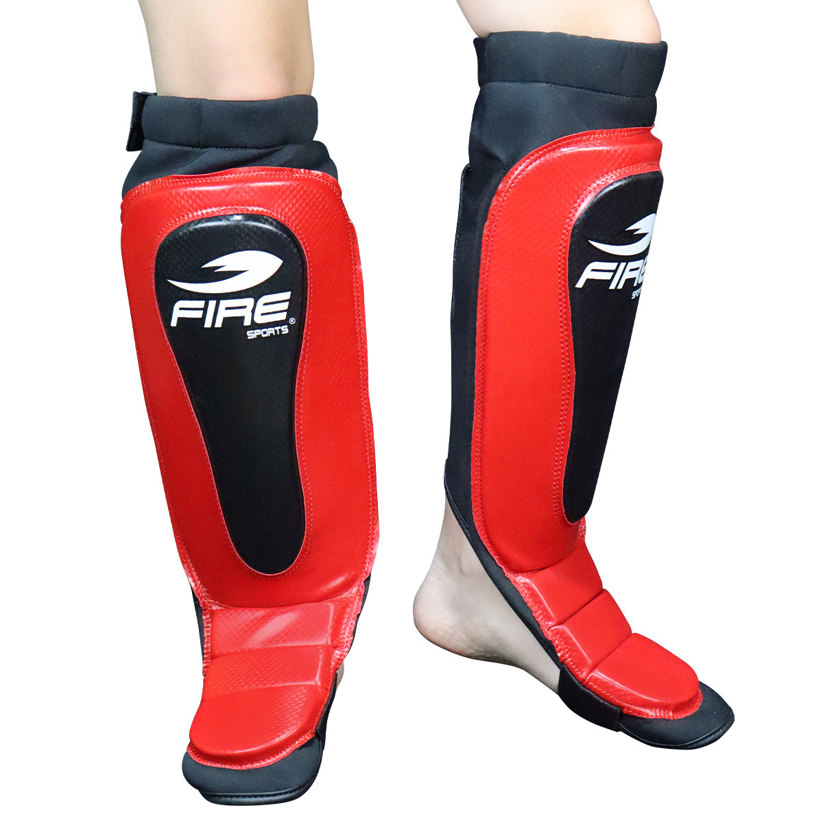 Espinilleras de PVC TIPO CALCETA para artes marciales