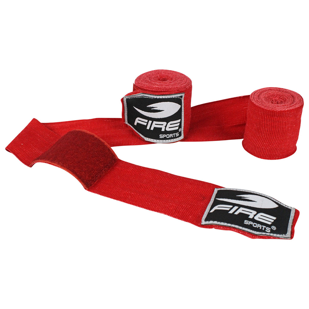 Par de Vendas Profesionales Semi Elásticas para Box y Artes Marciales
