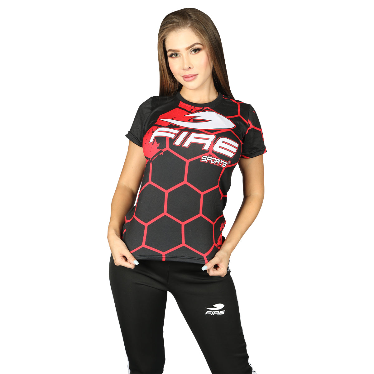 Playera o Camiseta Deportiva de Clase Fire Sports