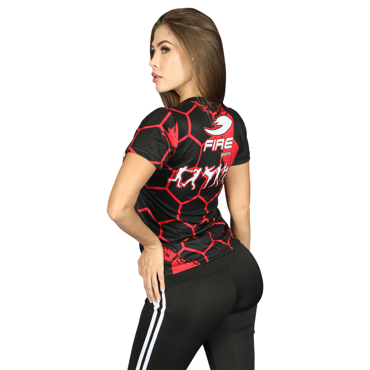 Playera o Camiseta Deportiva de Clase Fire Sports