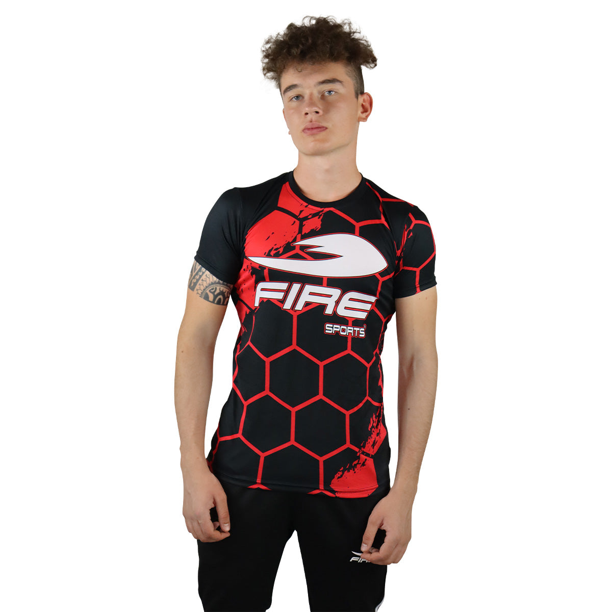 Playera o Camiseta Deportiva de Clase Fire Sports
