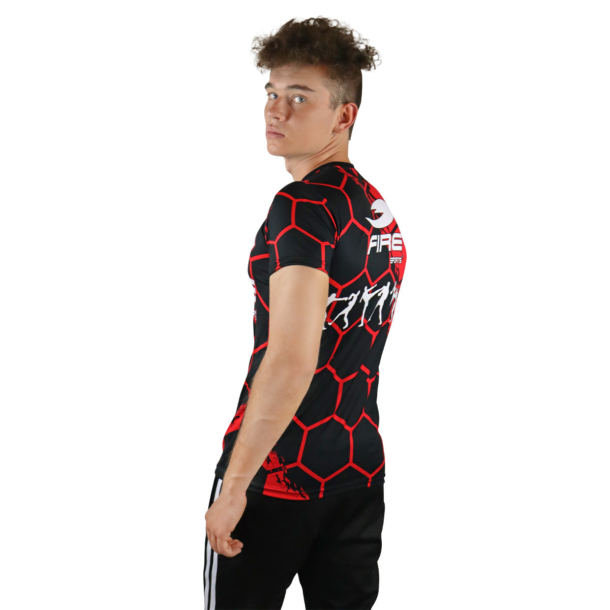Playera o Camiseta Deportiva de Clase Fire Sports