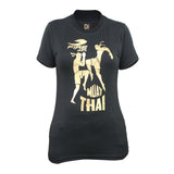 Playera o Camiseta Deportiva de Diseño Muay Thai Fire Sports