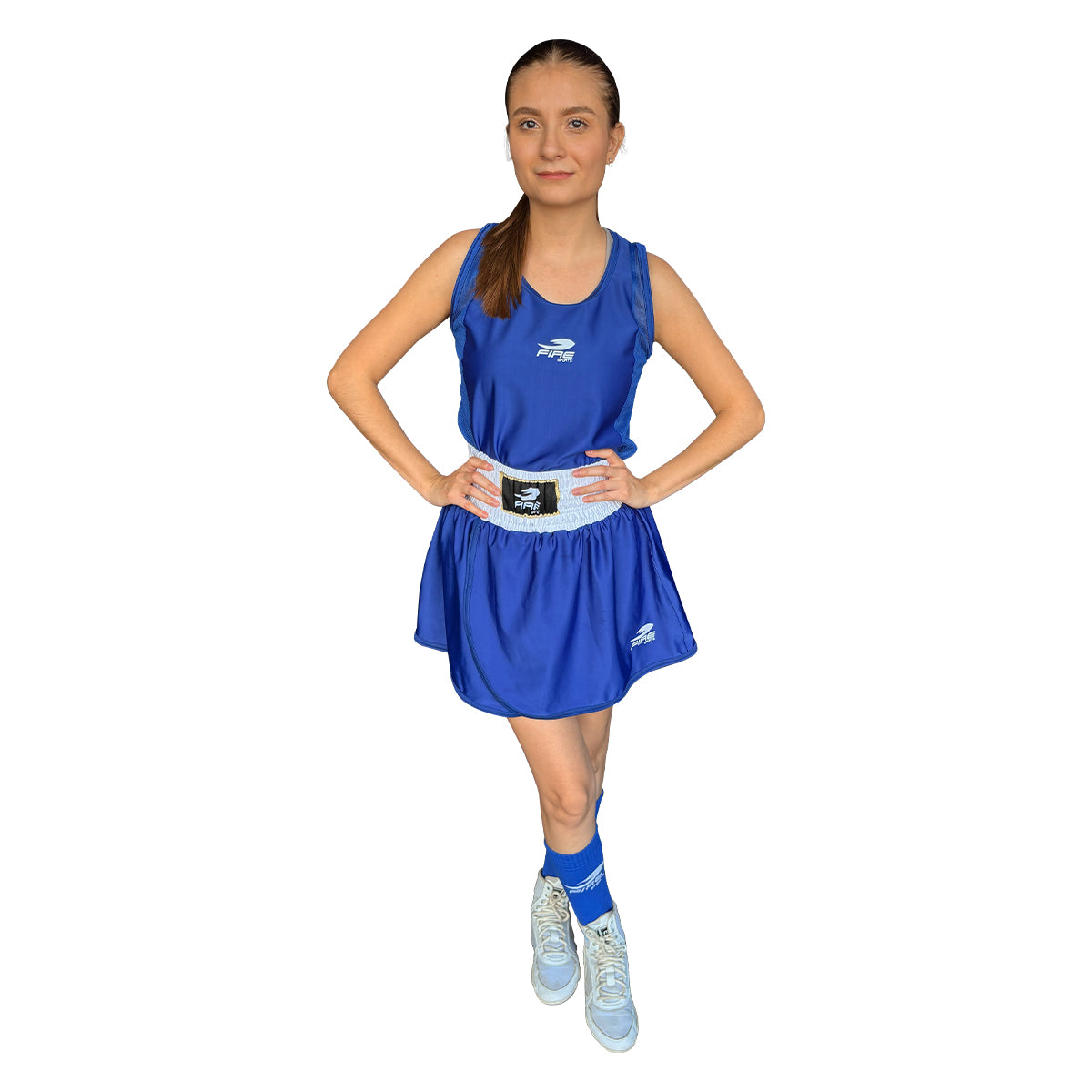 Tenue féminine officielle de boxe pour les compétitions olympiques