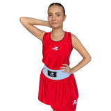 Tenue féminine officielle de boxe pour les compétitions olympiques