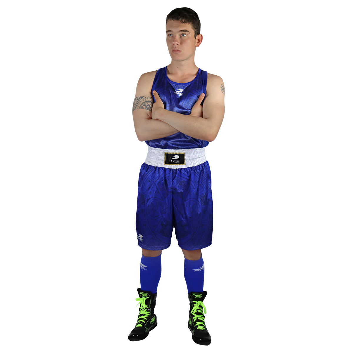 Uniforme varonil de boxeo oficial para competencias olimpicas. EDICION ESPECIAL