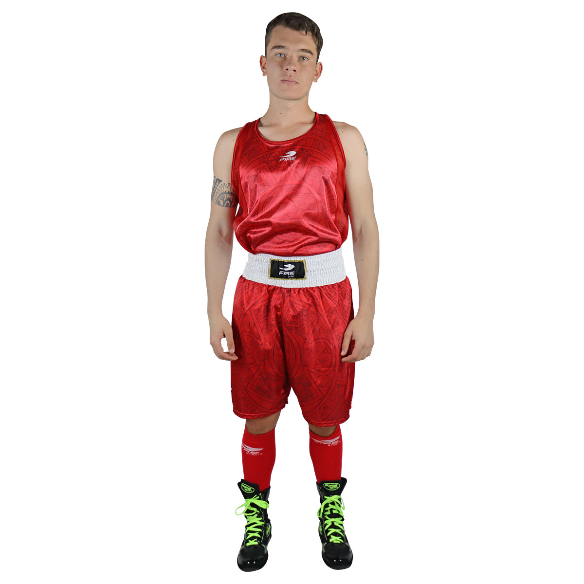 Uniforme varonil de boxeo oficial para competencias olimpicas. EDICION ESPECIAL