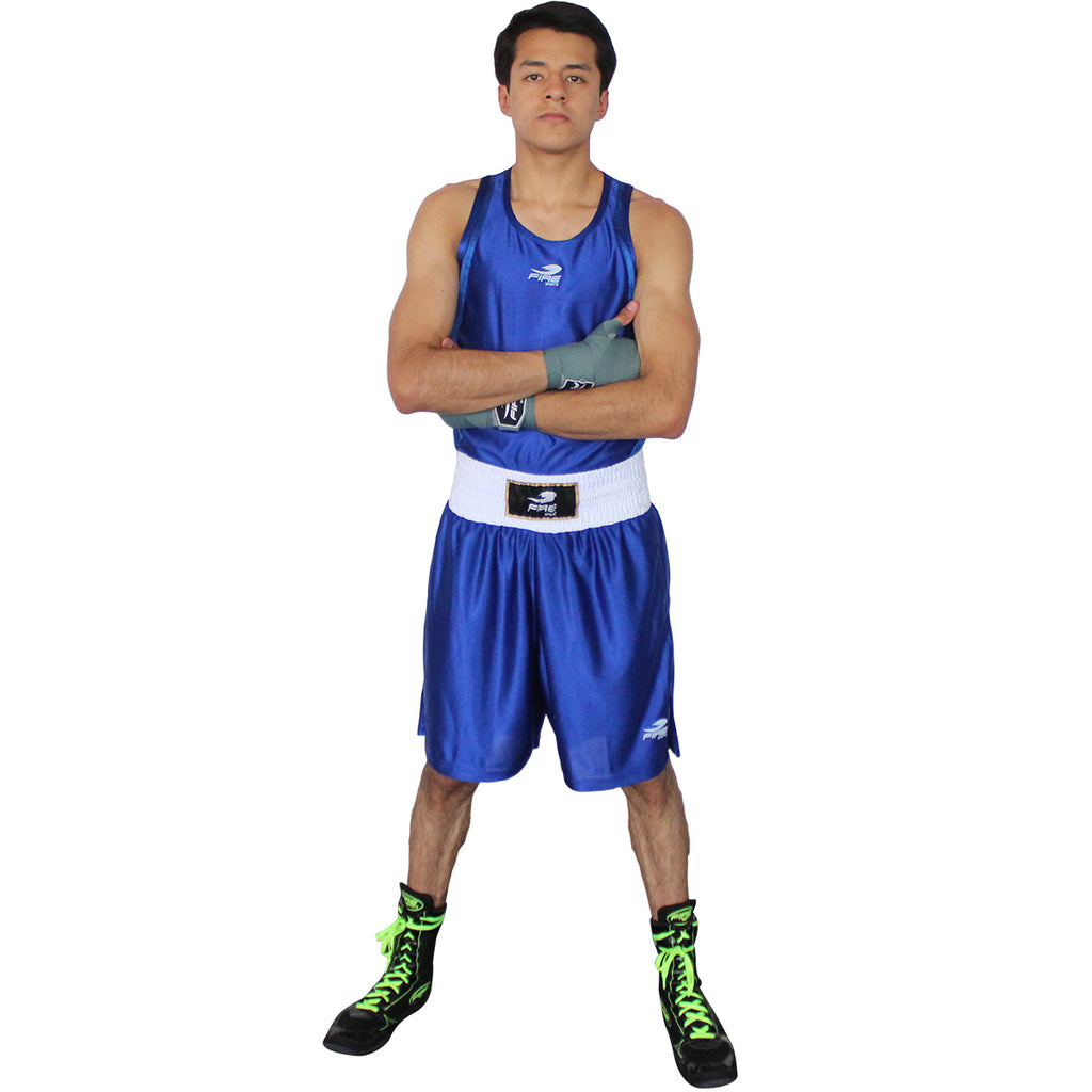 Uniforme varonil de boxeo oficial para competencias olimpicas