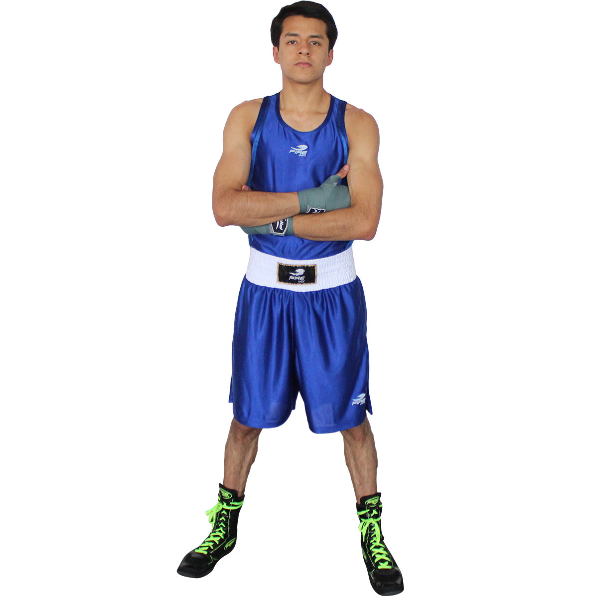 Uniforme varonil de boxeo oficial para competencias olimpicas