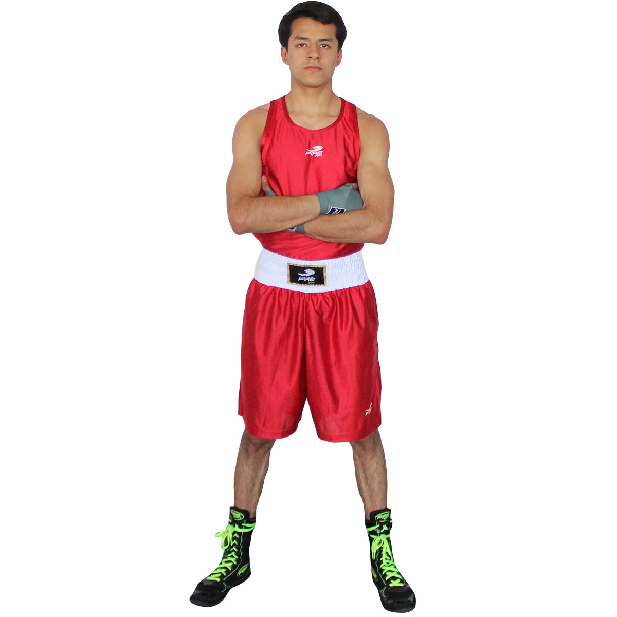 Uniforme varonil de boxeo oficial para competencias olimpicas