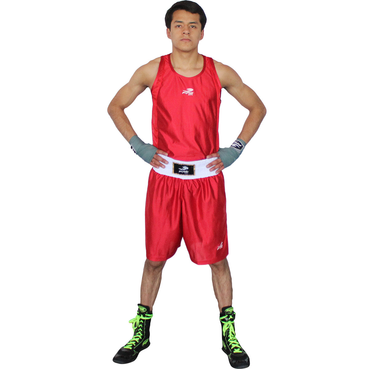 Uniforme varonil de boxeo oficial para competencias olimpicas