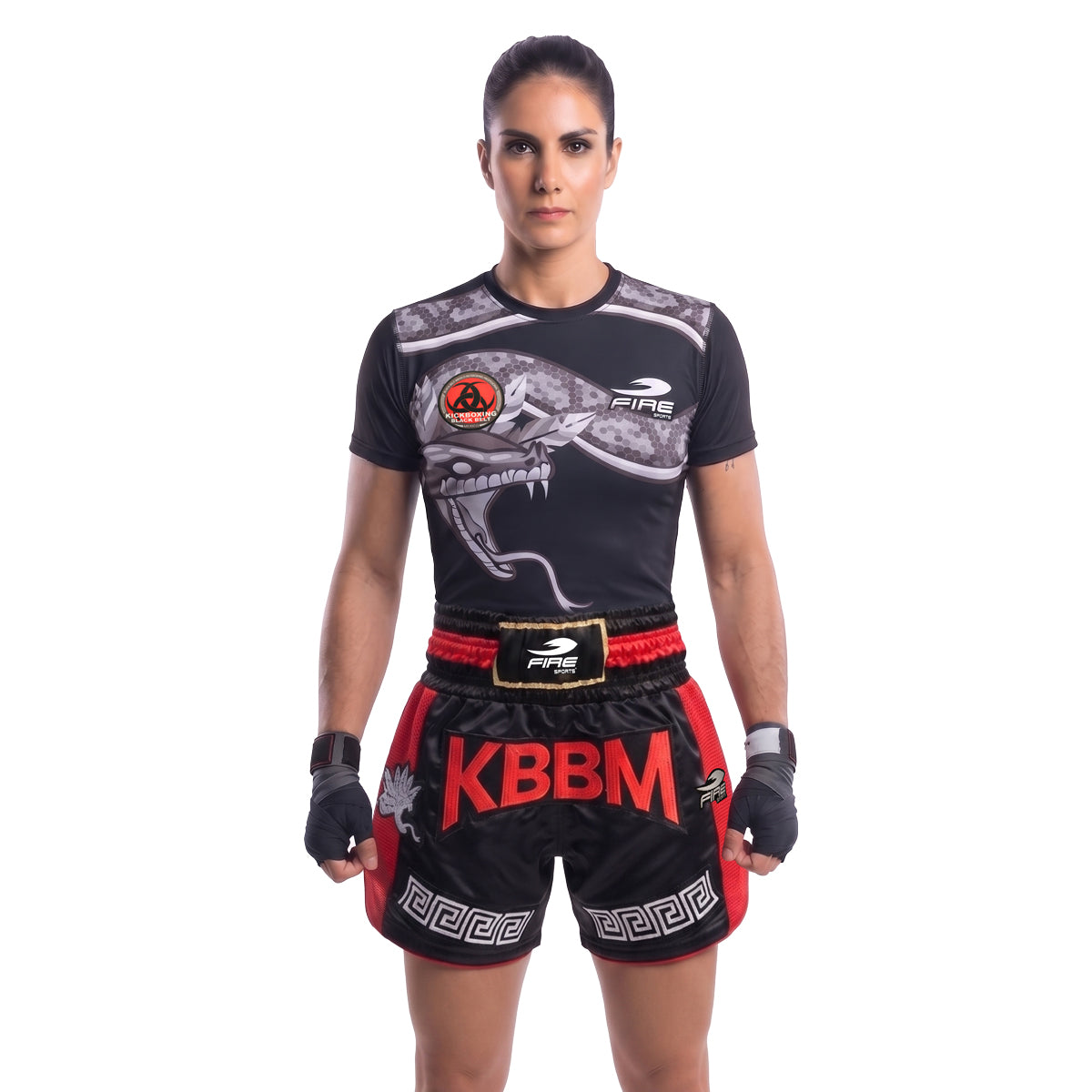 Uniforme de Kick Boxing (Playera/(Camiseta) y Short)