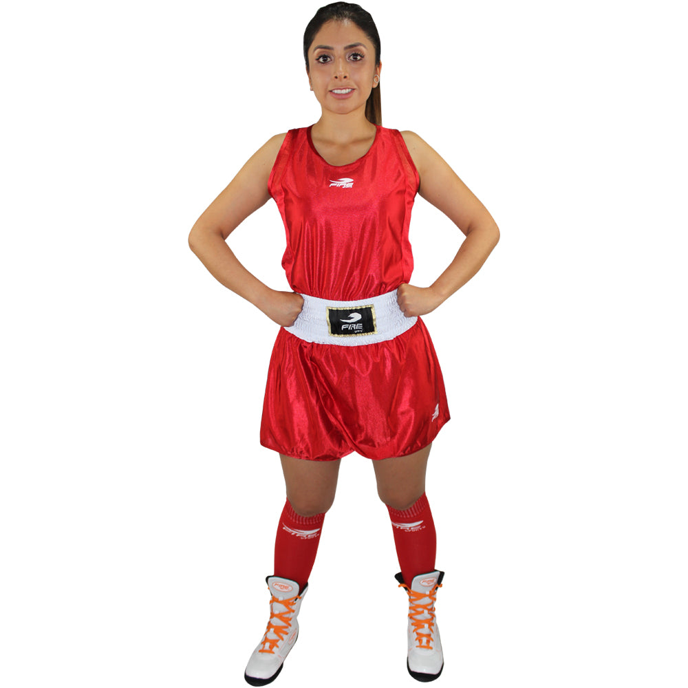 Uniforme Femenil de Boxeo Oficial para Competencias Olimpicas