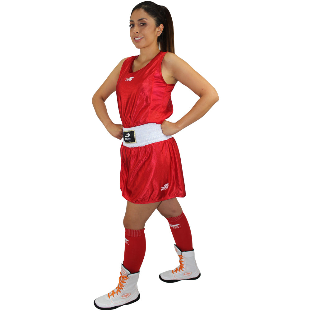 Uniforme Femenil de Boxeo Oficial para Competencias Olimpicas