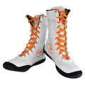 Par de zapatillas o botas largas profesional para Boxeo