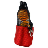 Llavero souvenir en forma de costalito red para 3 pelotas de ping pong