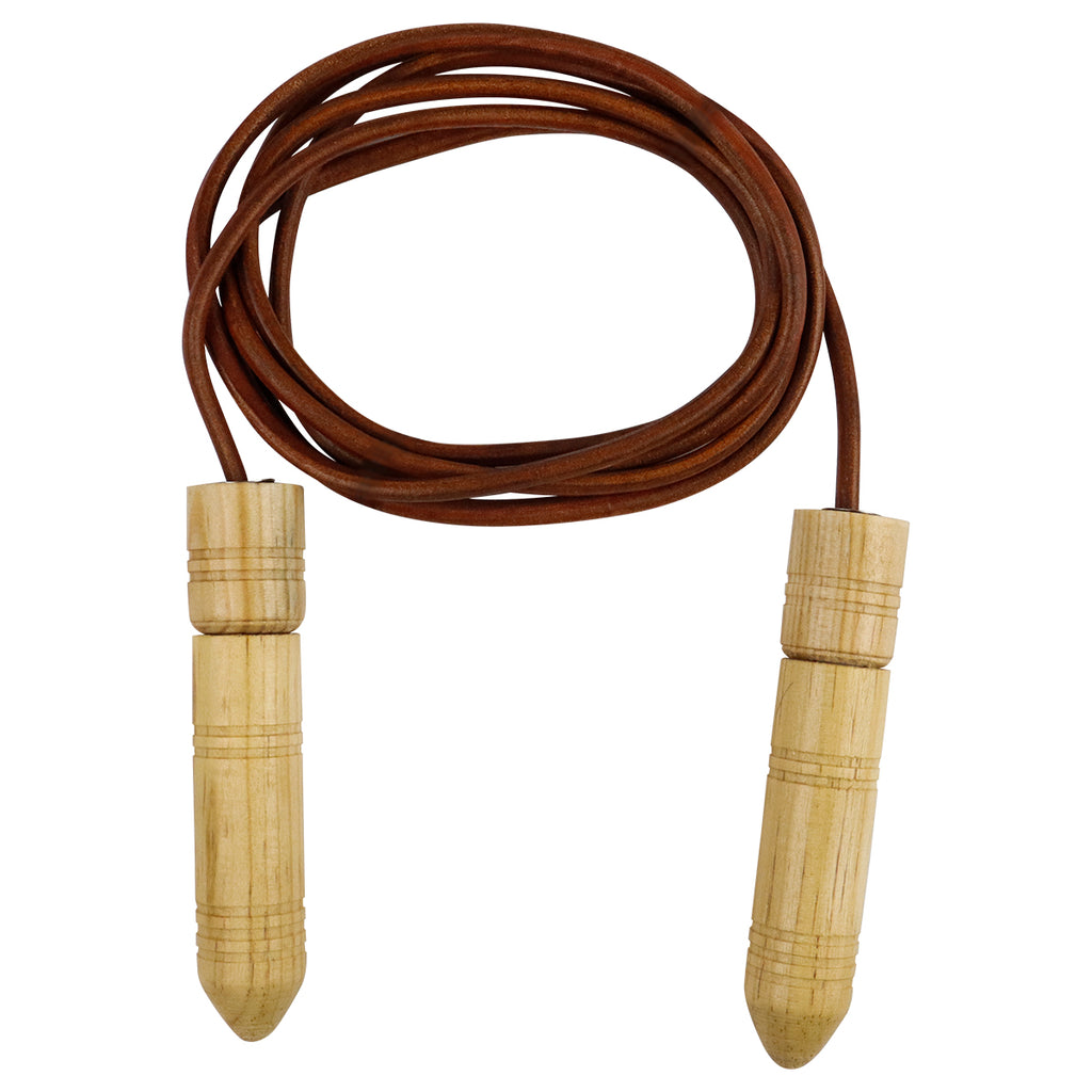 Cuerda para saltar de cuero profesional Fire Sports