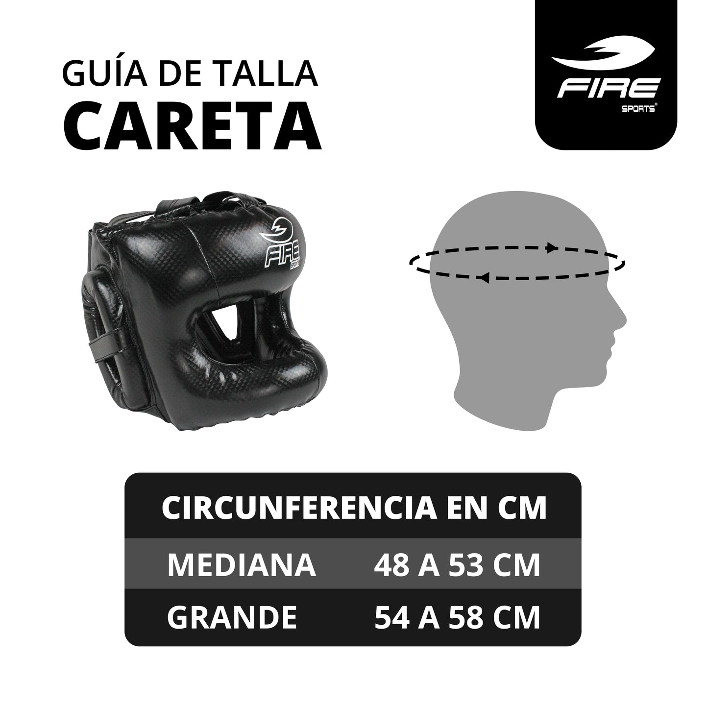 Caretas de PVC con Barra Color Sólido