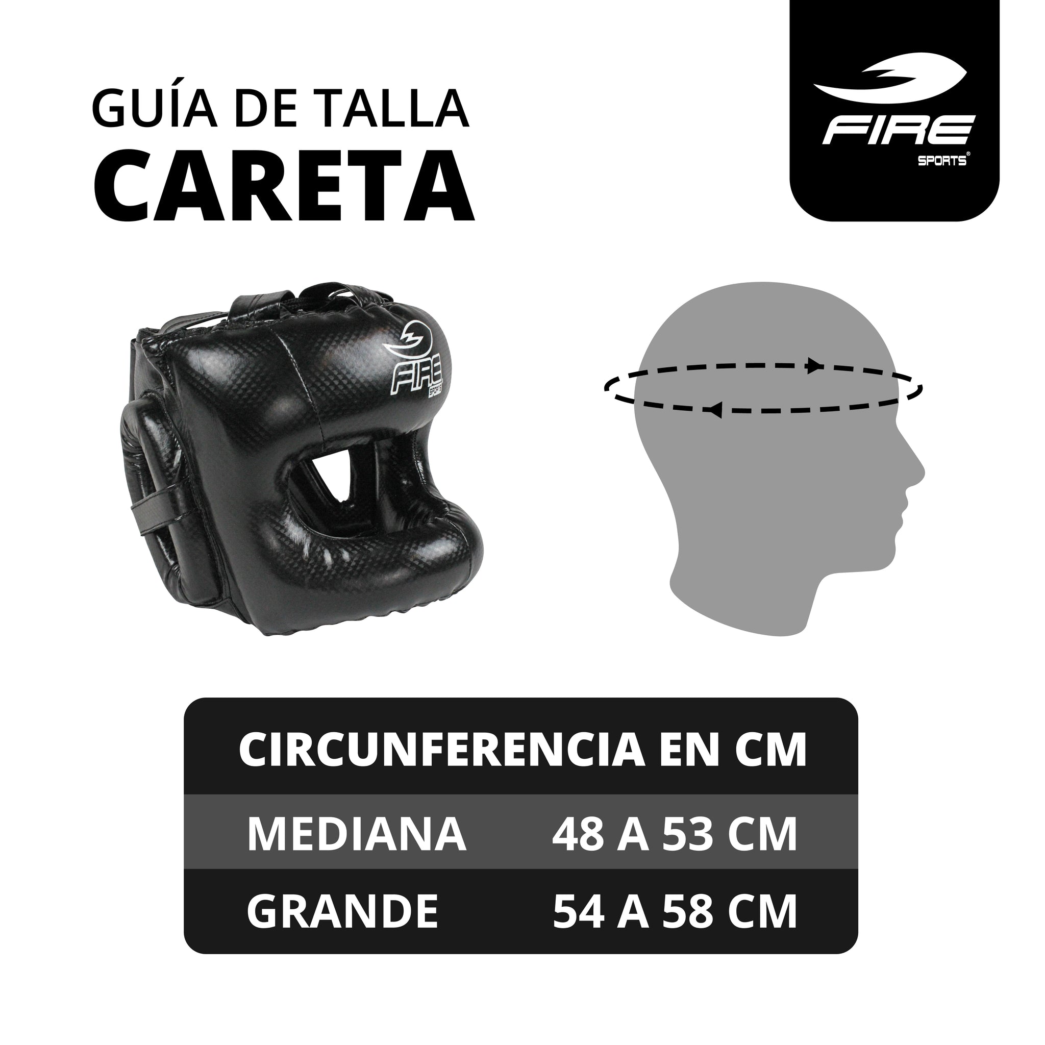 Caretas de PVC con Barra Color Sólido