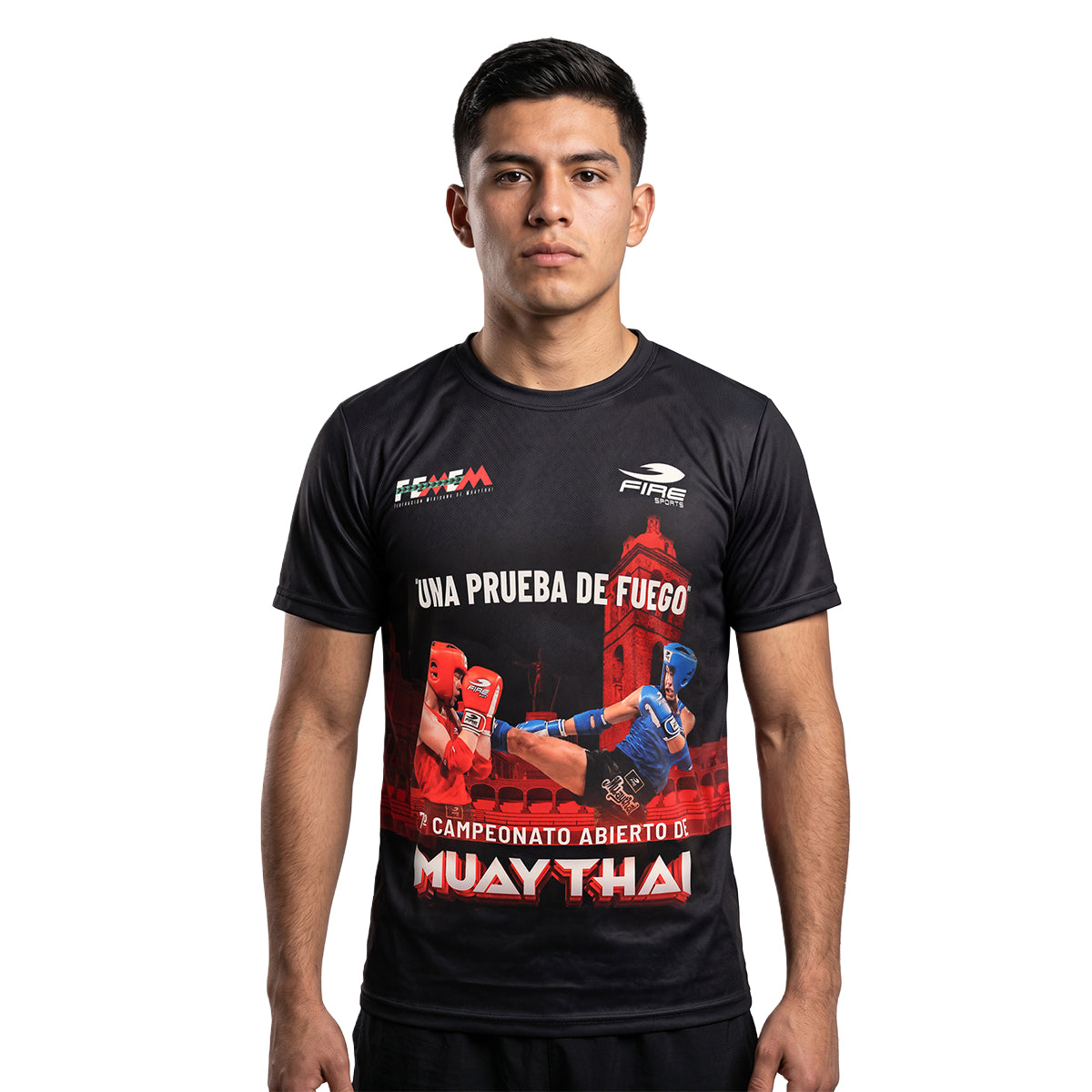 Playera o Camiseta Deportiva "Prueba de Fuego" - Muay Thai