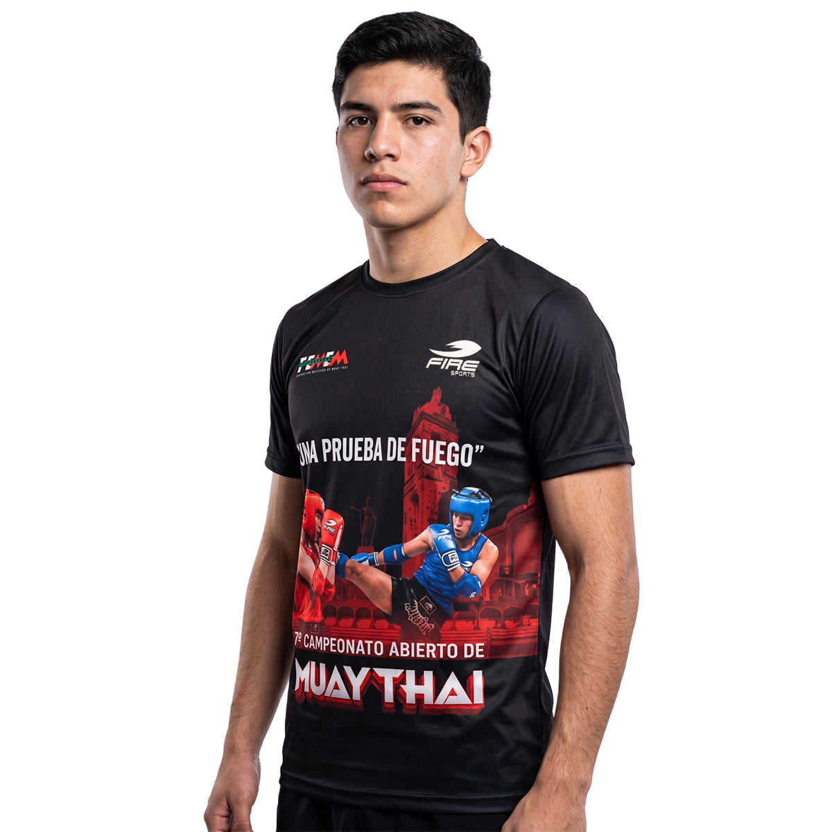Playera o Camiseta Deportiva "Prueba de Fuego" - Muay Thai