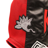 Short de Kick Boxing Fire Sports Negro-Rojo