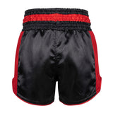 Short de Kick Boxing Fire Sports Negro-Rojo