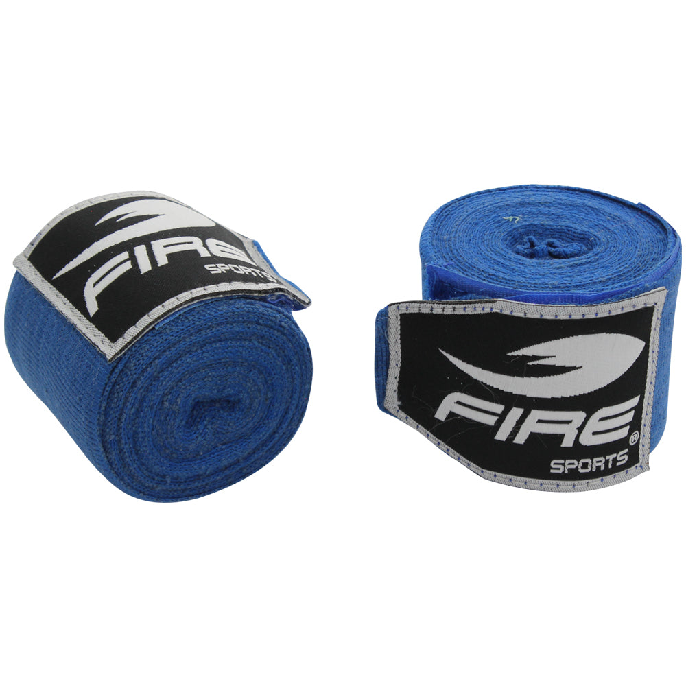 Par de Vendas Profesionales Semi Elásticas para Box y Artes Marciales