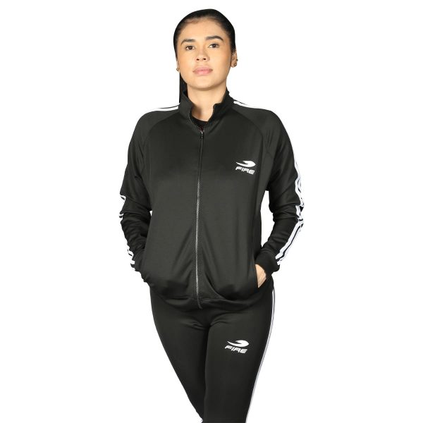 Conjunto Deportivo Fire Sports Pants Femenil M3 Negro Fire Sports